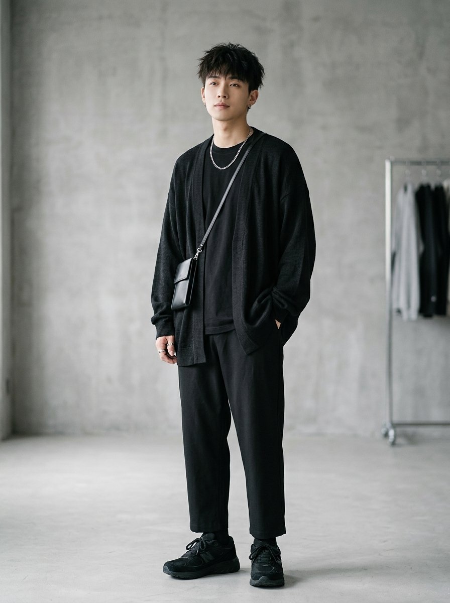 NEW [RIIZE's Pick] (M) Loren Linen Cardigan Black